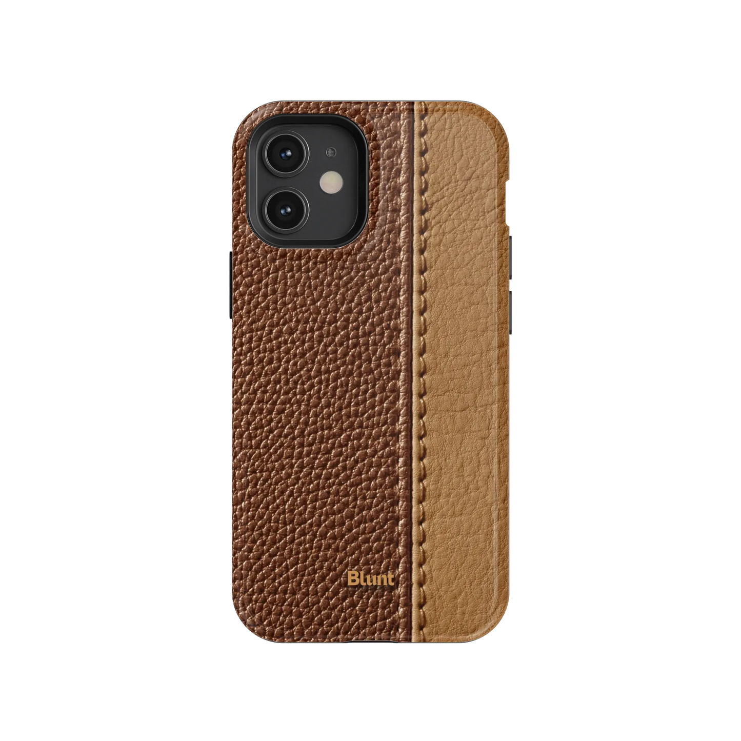 Two-Tone Walnut iPhone Case