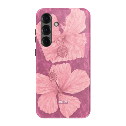 Pink Coconut Bloom Samsung Case