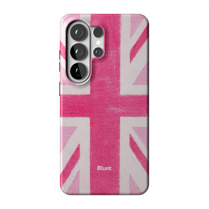 Pink Brit Samsung Case
