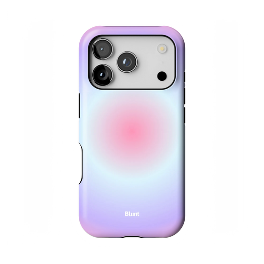 Pink Aura iPhone Case