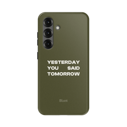 No Excuses Samsung Case - Blunt Cases