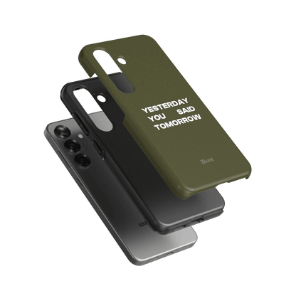 No Excuses Samsung Case - Blunt Cases