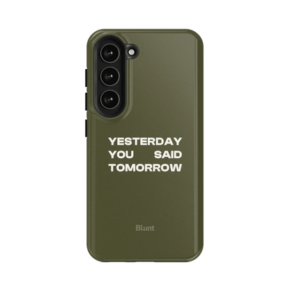 No Excuses Samsung Case - Blunt Cases