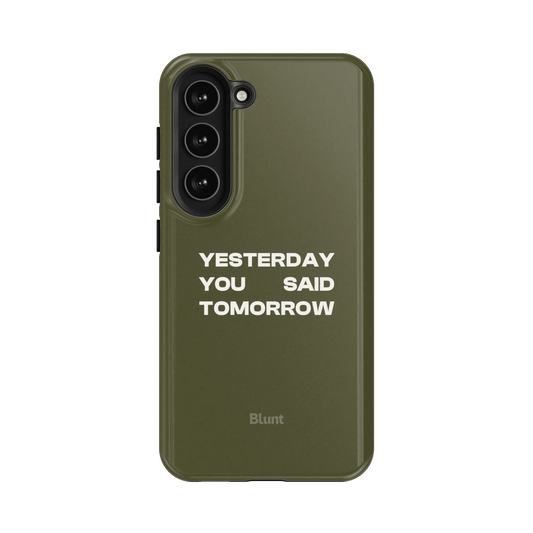 No Excuses Samsung Case - Blunt Cases