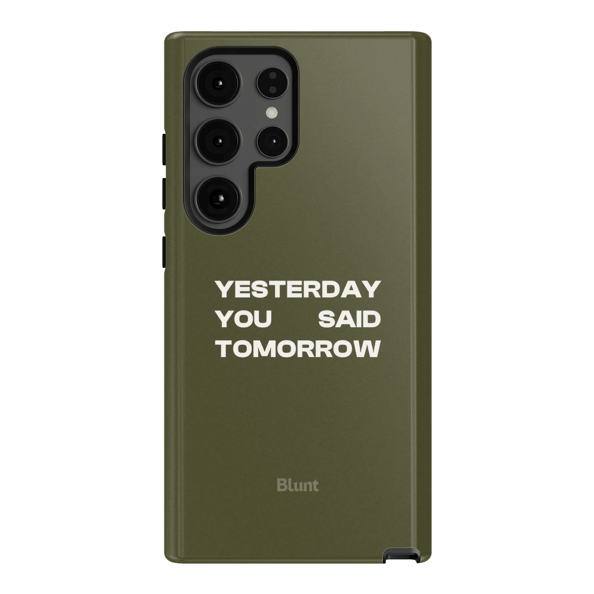 No Excuses Samsung Case - Blunt Cases