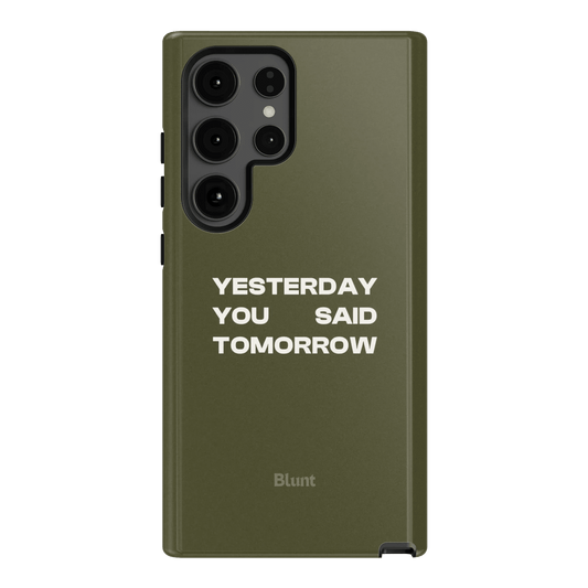 No Excuses Samsung Case - Blunt Cases