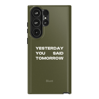 No Excuses Samsung Case - Blunt Cases