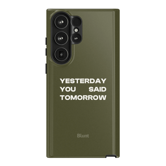 No Excuses Samsung Case - Blunt Cases