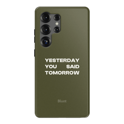 No Excuses Samsung Case - Blunt Cases