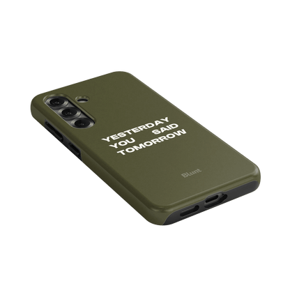 No Excuses Samsung Case - Blunt Cases