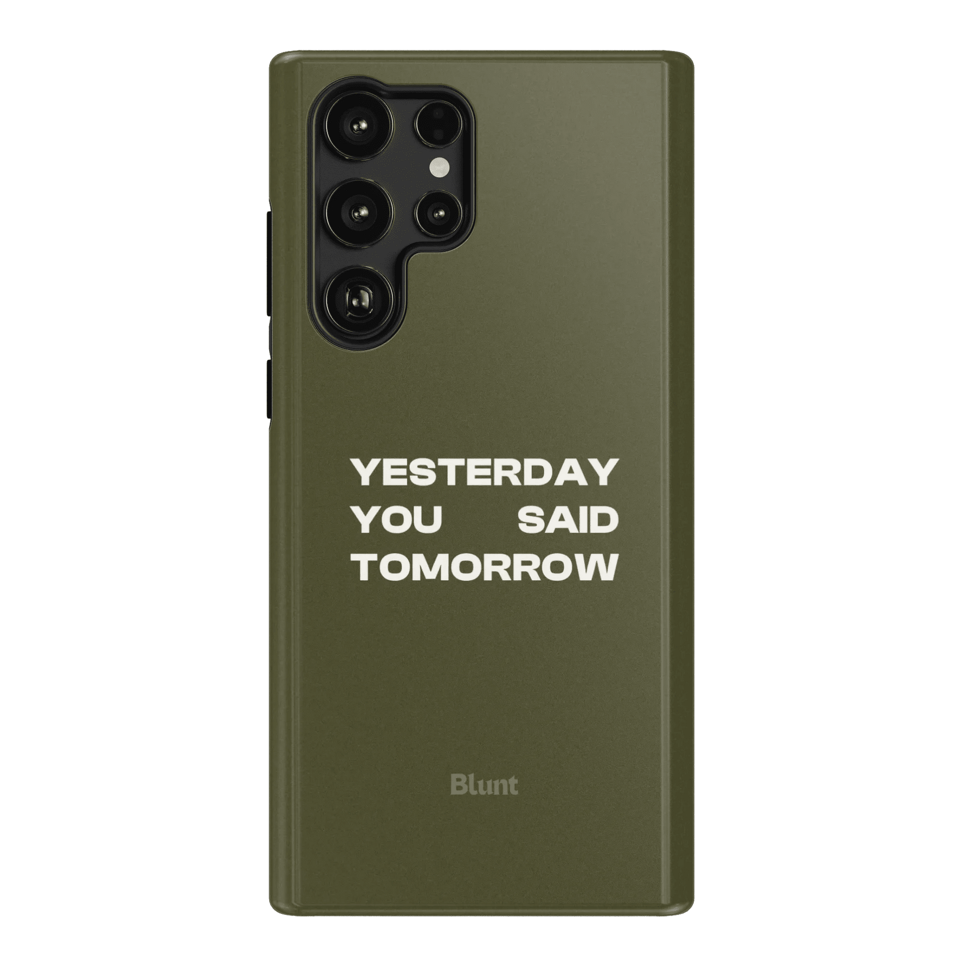 No Excuses Samsung Case - Blunt Cases