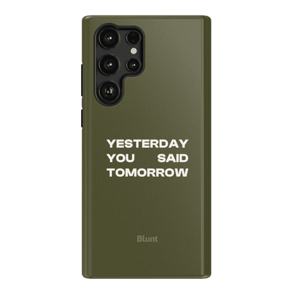 No Excuses Samsung Case - Blunt Cases