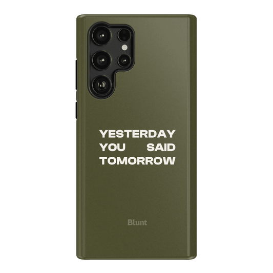No Excuses Samsung Case - Blunt Cases