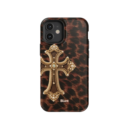 Bedazzled Cross iPhone Case