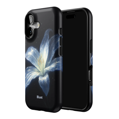 Blue Lilly iPhone Case