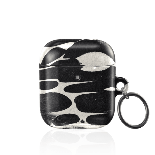 Noir Abstract AirPod Case - Blunt Cases