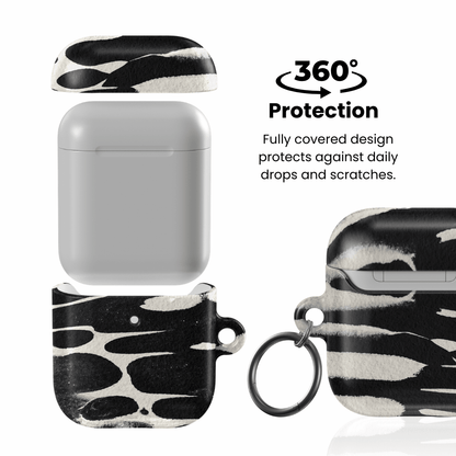 Noir Abstract AirPod Case - Blunt Cases