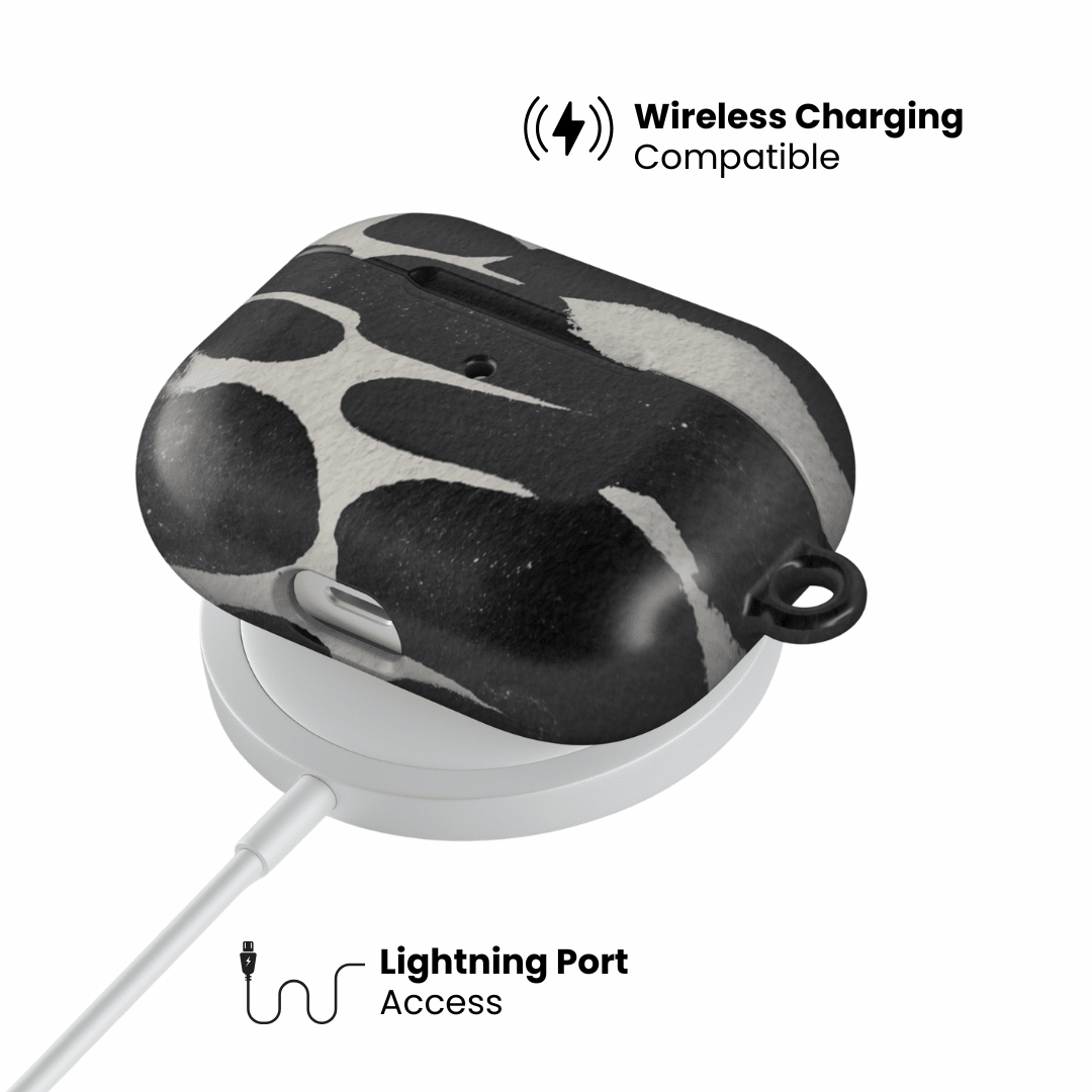 Noir Abstract AirPod Case - Blunt Cases