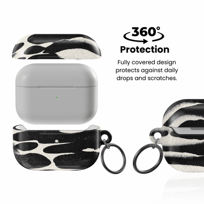 Noir Abstract AirPod Case - Blunt Cases