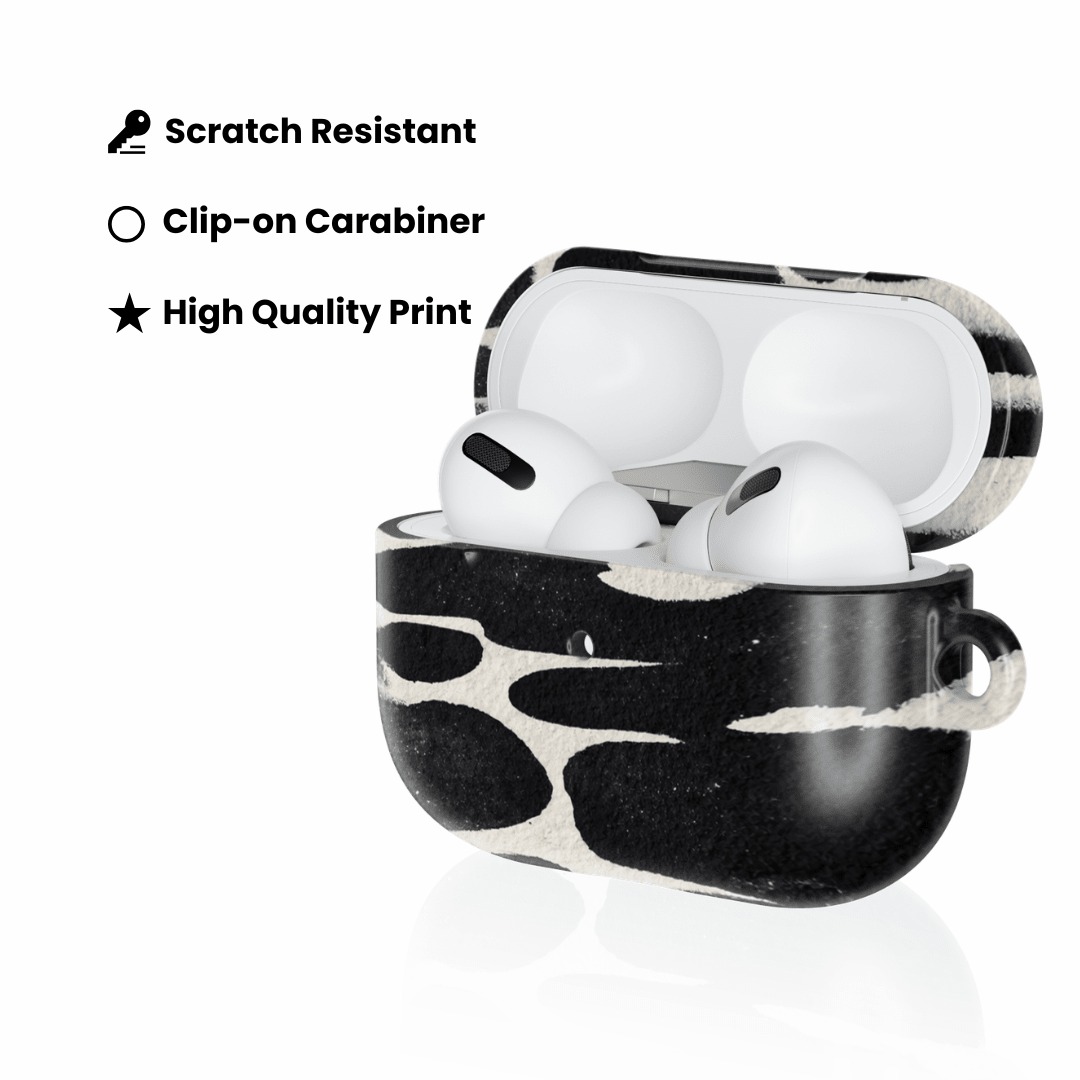 Noir Abstract AirPod Case - Blunt Cases