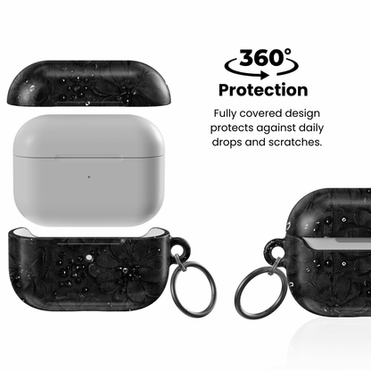 Noir Bloom AirPod Case - Blunt Cases