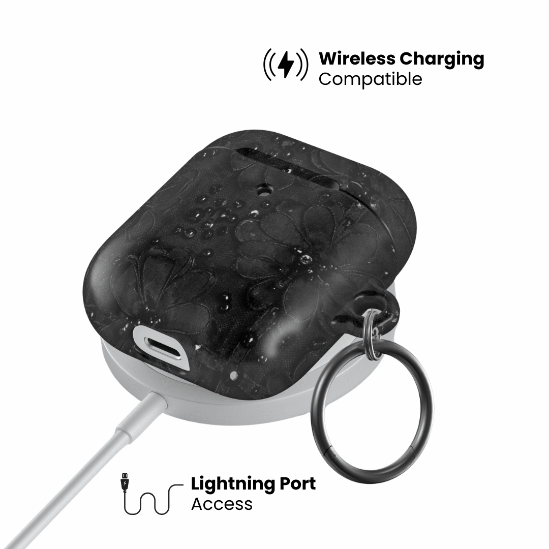 Noir Bloom AirPod Case - Blunt Cases
