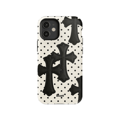 Noir Crosses iPhone Case - Blunt Cases