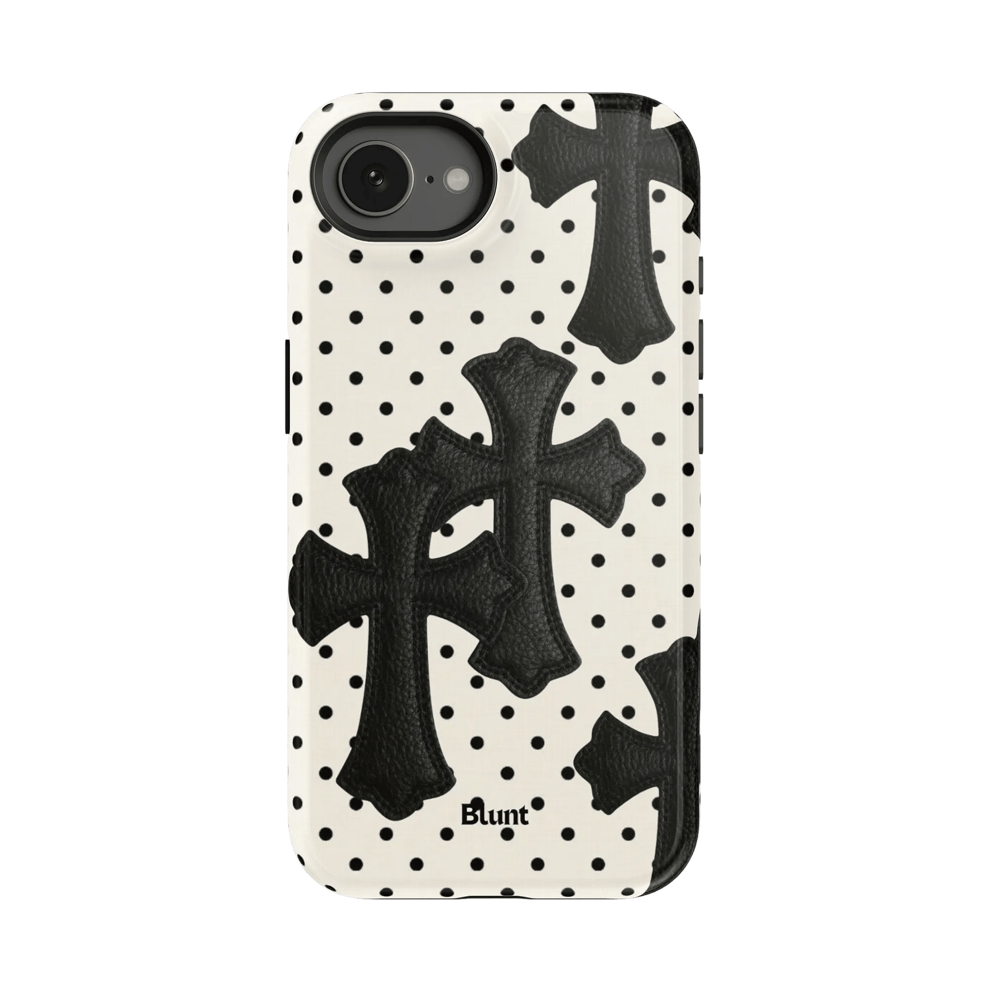 Noir Crosses iPhone Case - Blunt Cases