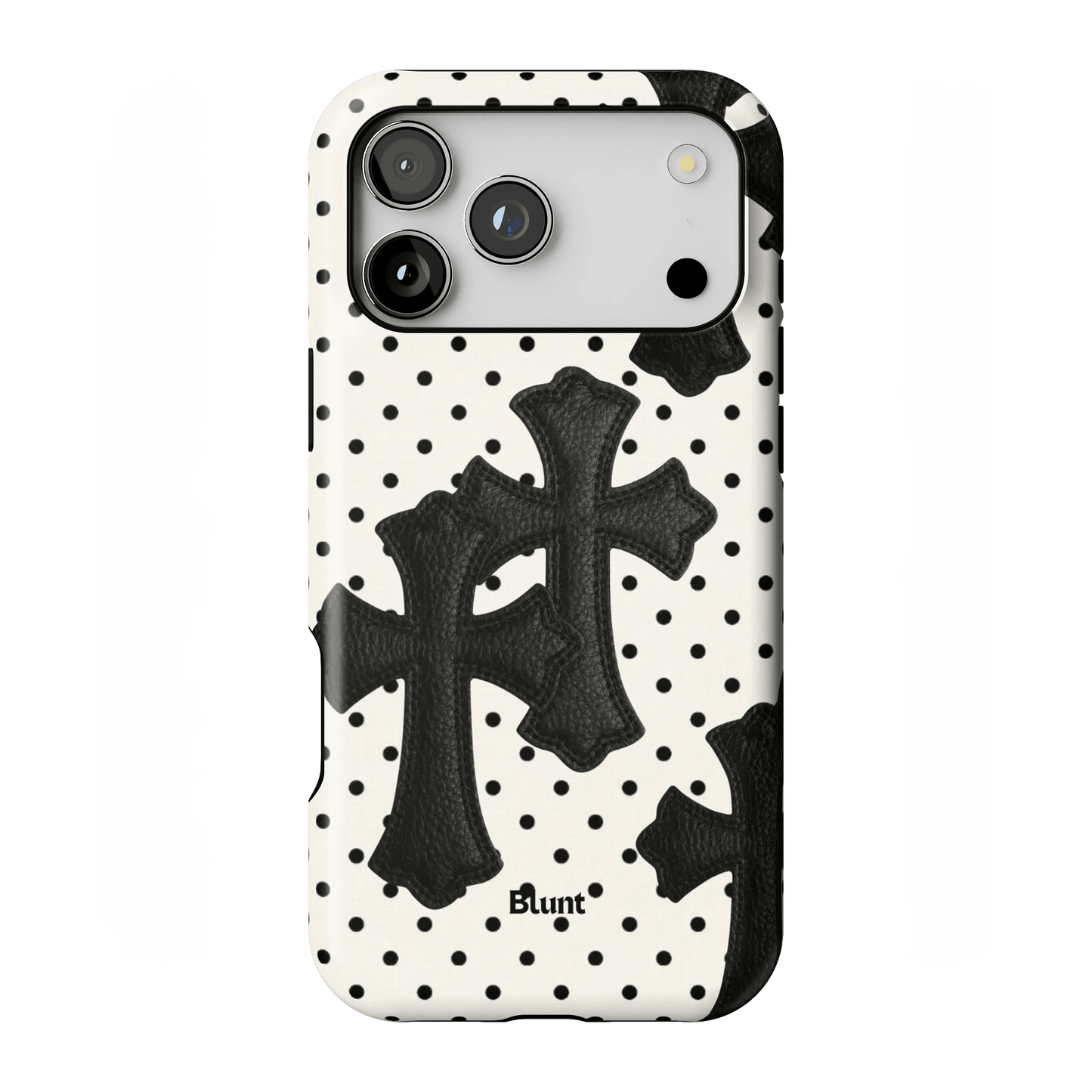 Noir Crosses iPhone Case - Blunt Cases