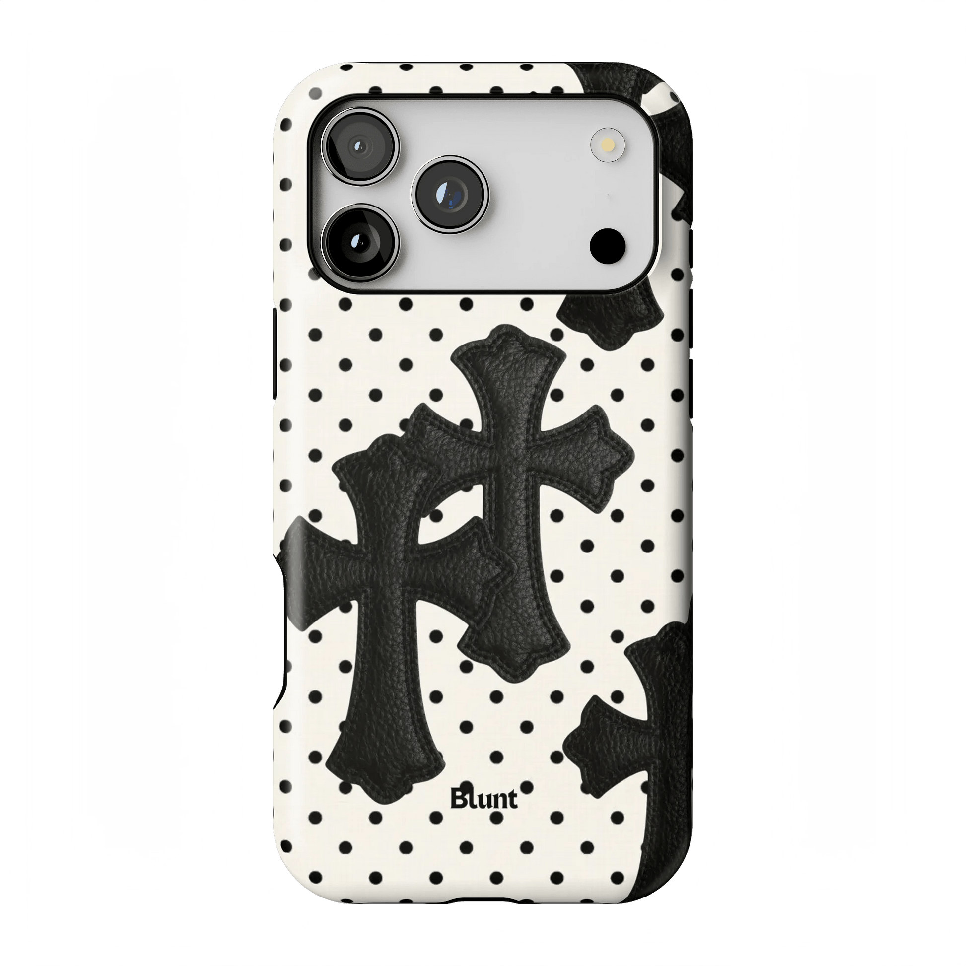 Noir Crosses iPhone Case - Blunt Cases
