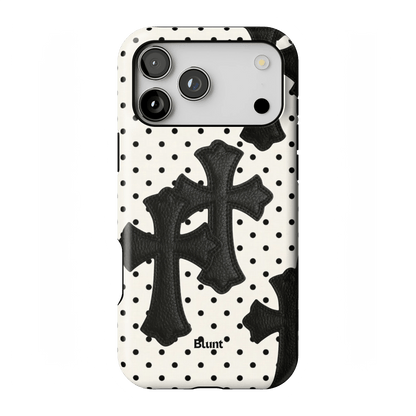 Noir Crosses iPhone Case - Blunt Cases