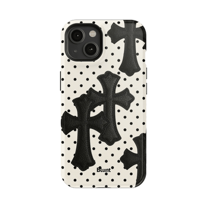 Noir Crosses iPhone Case - Blunt Cases
