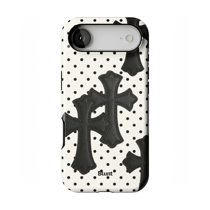 Noir Crosses iPhone Case - Blunt Cases