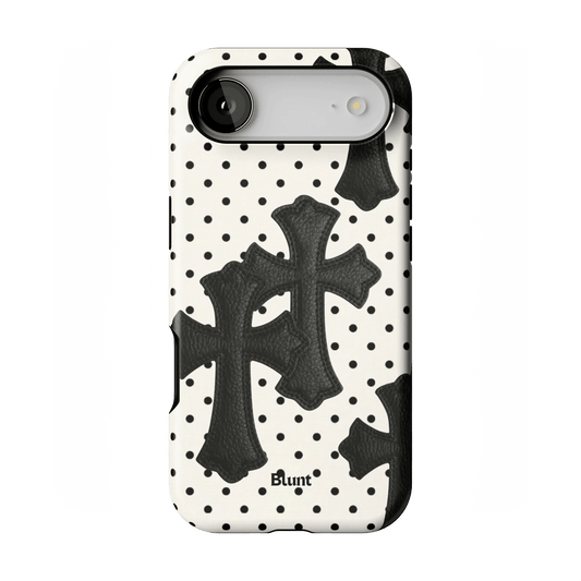 Noir Crosses iPhone Case - Blunt Cases