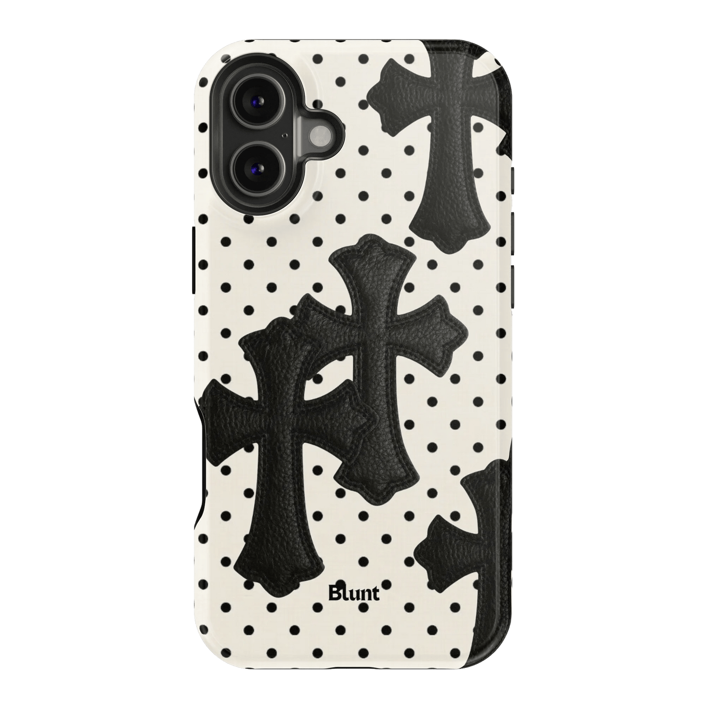 Noir Crosses iPhone Case - Blunt Cases