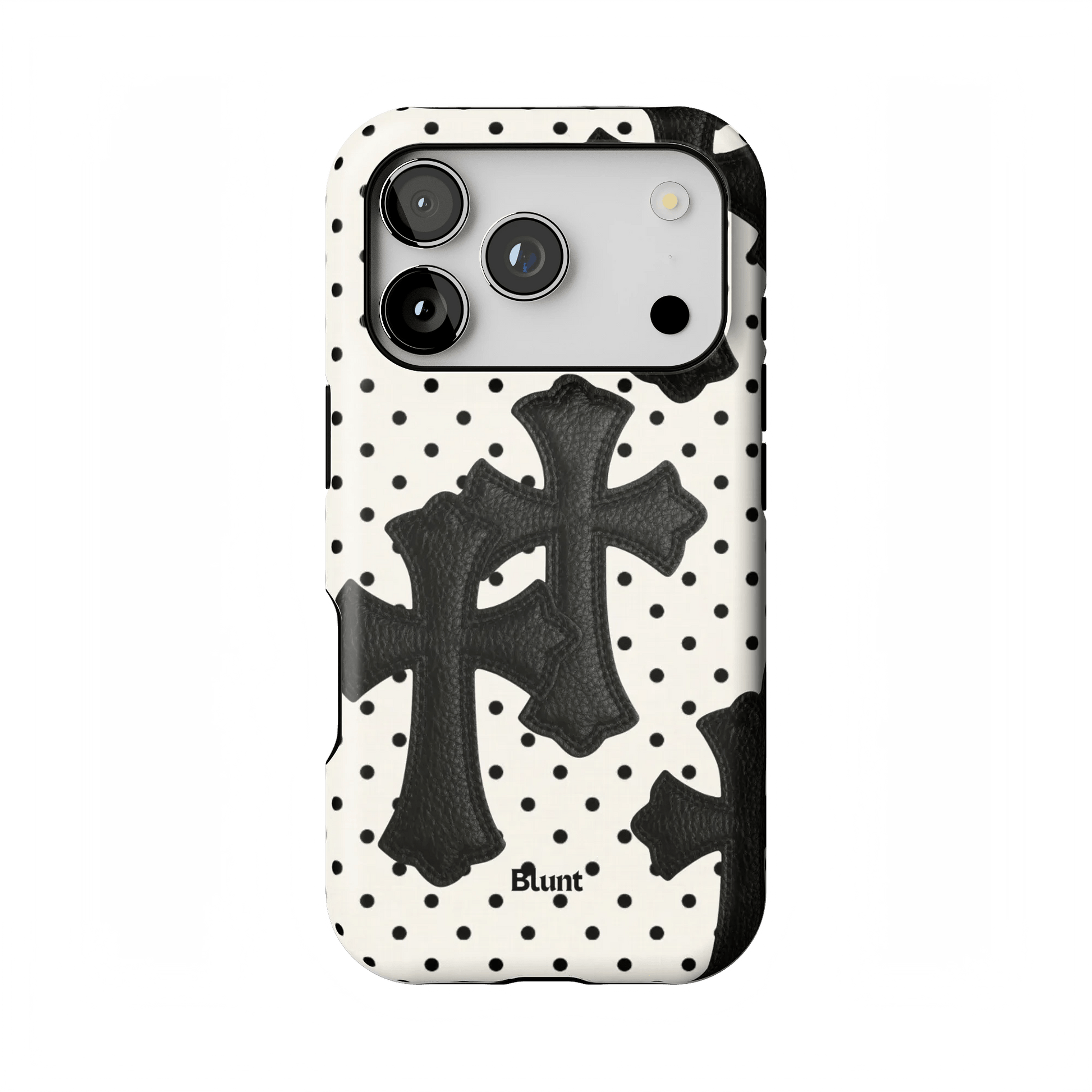 Noir Crosses iPhone Case - Blunt Cases