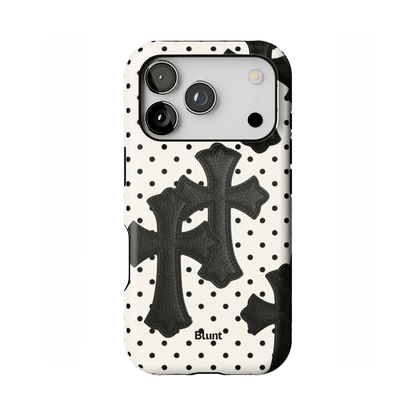 Noir Crosses iPhone Case - Blunt Cases