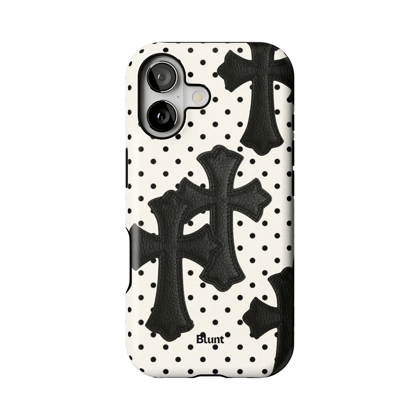 Noir Crosses iPhone Case - Blunt Cases