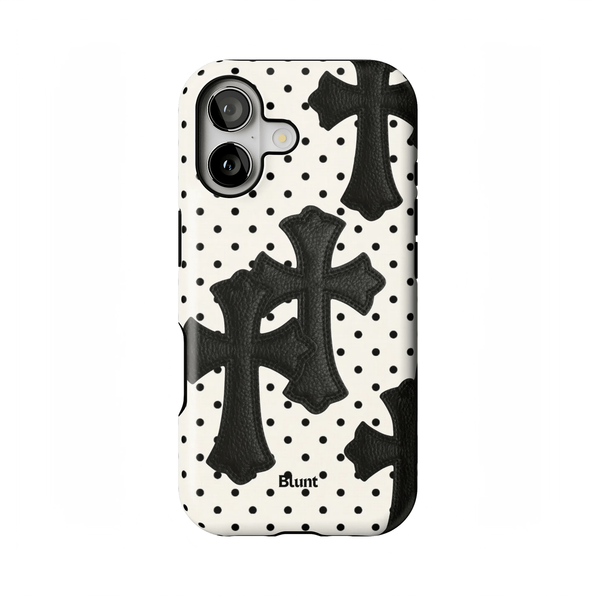Noir Crosses iPhone Case - Blunt Cases