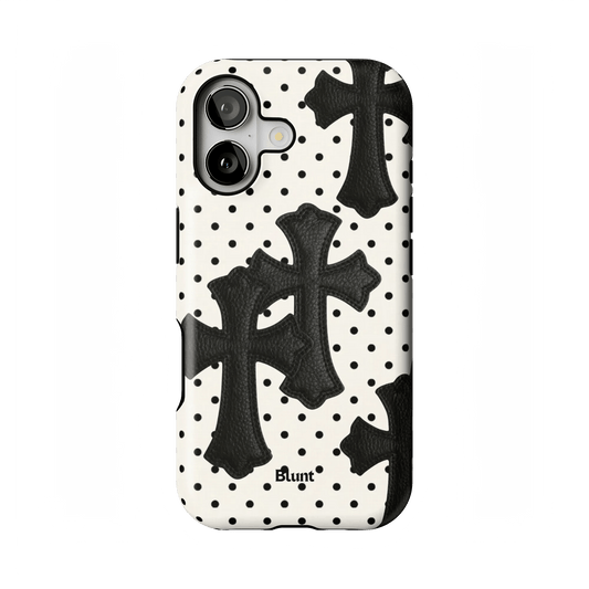Noir Crosses iPhone Case - Blunt Cases