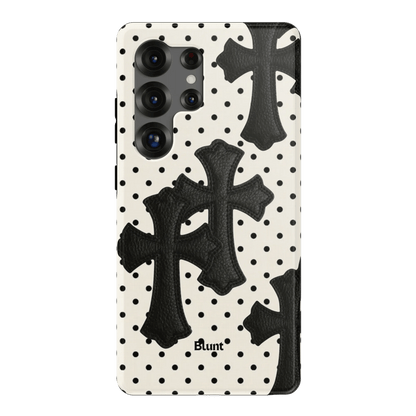 Noir Crosses Samsung Case - Blunt Cases