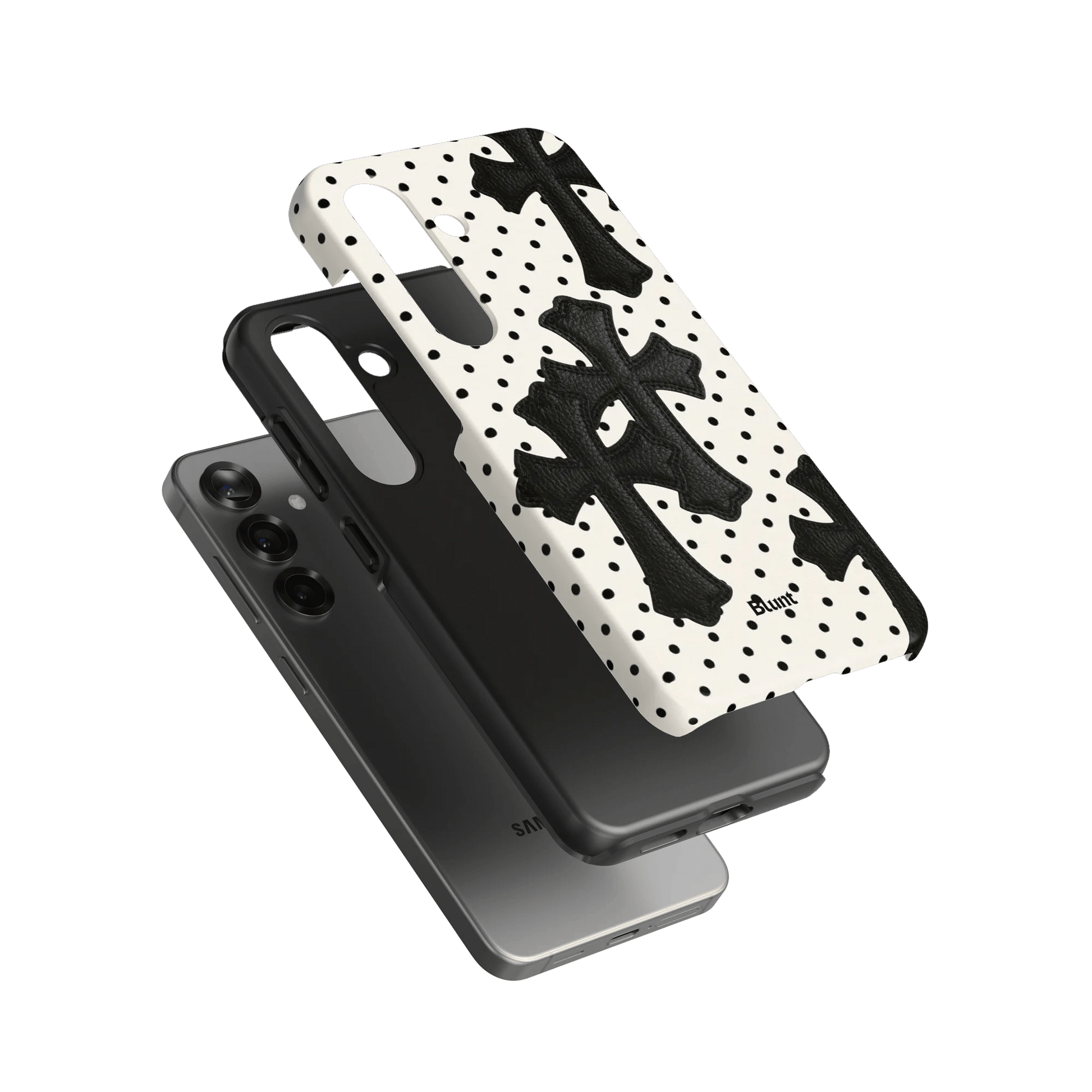 Noir Crosses Samsung Case - Blunt Cases