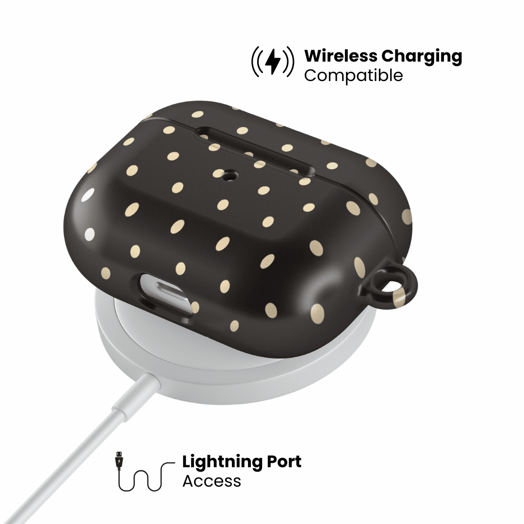 Noir Dot AirPod Case - Blunt Cases