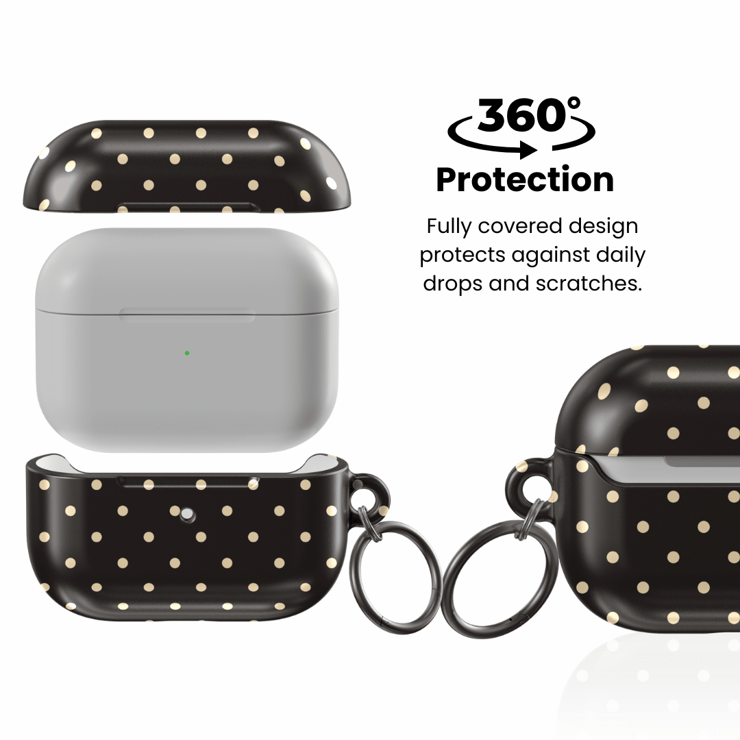 Noir Dot AirPod Case - Blunt Cases