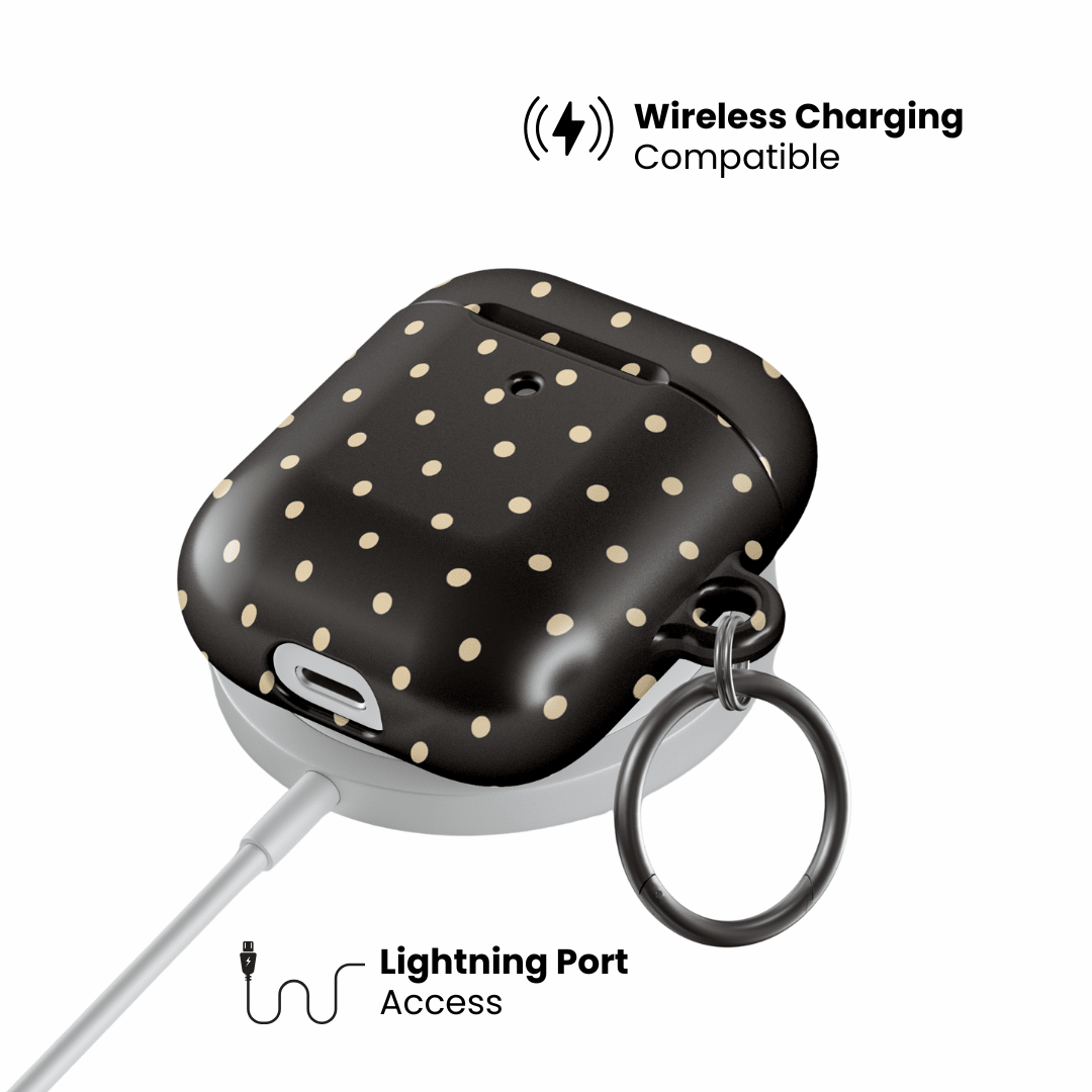 Noir Dot AirPod Case - Blunt Cases