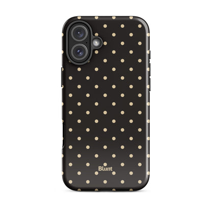 Noir Dot iPhone Case - Blunt Cases