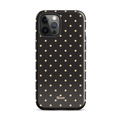 Noir Dot iPhone Case - Blunt Cases