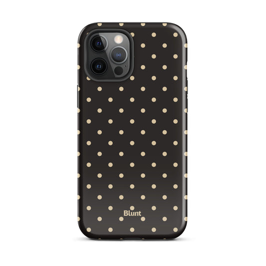 Noir Dot iPhone Case - Blunt Cases