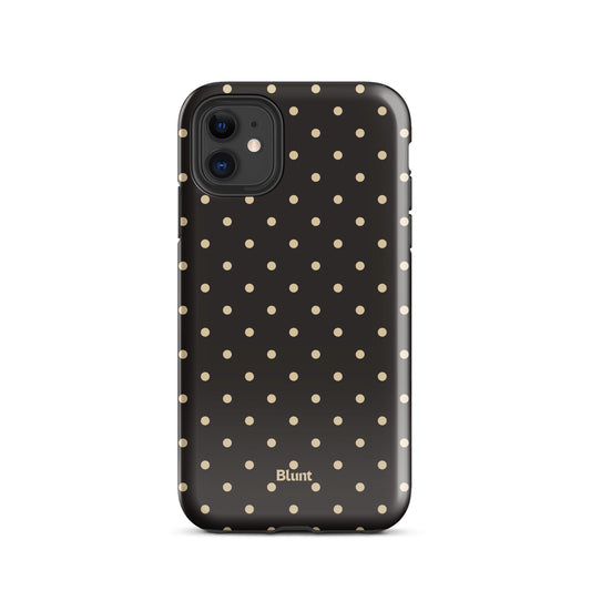 Noir Dot iPhone Case - Blunt Cases