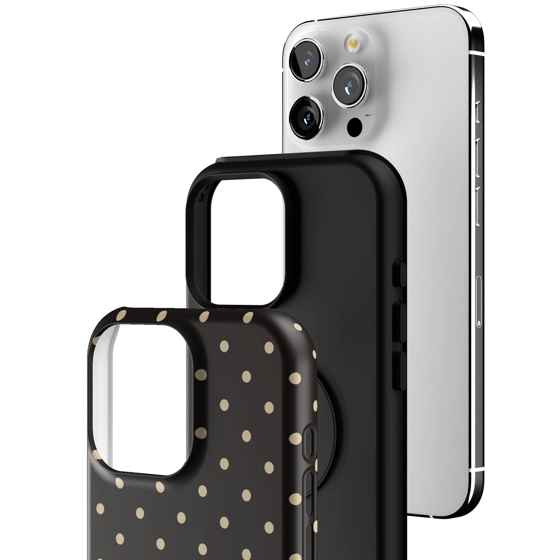 Noir Dot iPhone Case gallery - Iphone_16_Pro_Max_3